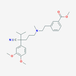 molecular formula C27H36N2O4 B8393214 Etripamil 