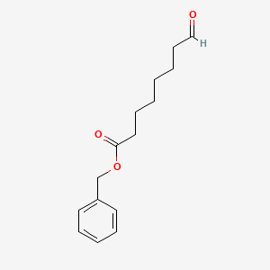 molecular formula C15H20O3 B8393432 benzyl8-oxooctanoate 