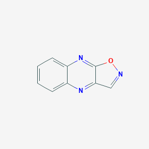 molecular formula C9H5N3O B083936 Isoxazolo[4,5-b]quinoxaline CAS No. 14094-93-0