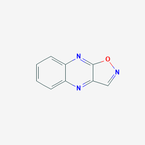 molecular formula C9H5N3O B083936 [1,2]Oxazolo[4,5-B]quinoxaline CAS No. 14094-93-0