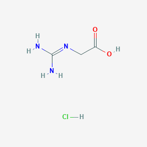 molecular formula C3H8ClN3O2 B083937 Glycocyamine hydrochloride CAS No. 14901-20-3