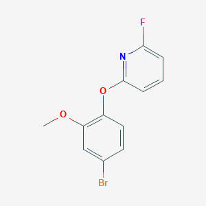2-(4-Bromo-2-methoxyphenoxy)-6-fluoropyridine