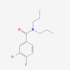 3-Bromo-4-fluoro-N,N-dipropylbenzamide