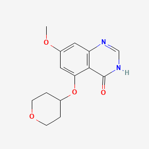 7-methoxy-5-(tetrahydro-2H-pyran-4-yloxy)quinazolin-4(3H)-one