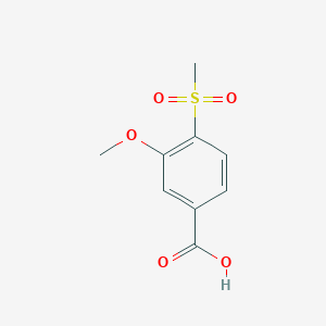 3-Methoxy-4-methylsulfonyl-benzoic acid