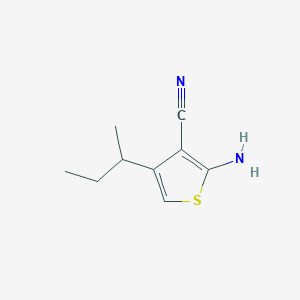 2-Amino-3-cyano-4-sec-butylthiophene