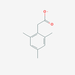 molecular formula C11H13O2- B8394163 2,4,6-Trimethylphenylacetate 
