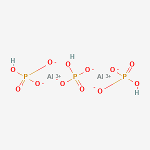 molecular formula AlH3O4P B083942 dialuminum;hydrogen phosphate CAS No. 13530-54-6