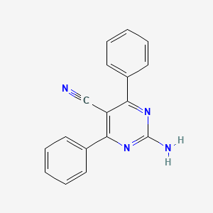 2-Amino-4,6-diphenylpyrimidine-5-carbonitrile