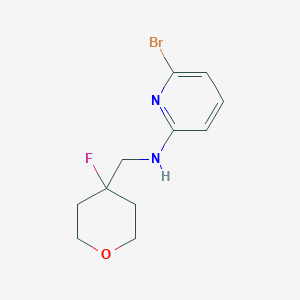 6-bromo-N-((4-fluorotetrahydro-2H-pyran-4-yl)methyl)pyridin-2-amine