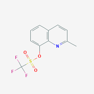 2-Methylquinolin-8-yl trifluoromethanesulfonate