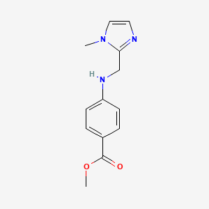 Methyl 4-{[(1-methylimidazol-2-yl)methyl]amino}benzoate
