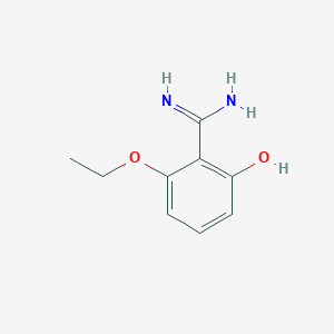 2-Ethoxy-6-hydroxybenzenecarboximidamide