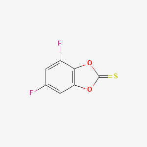 4,6-Difluorobenzo[d][1,3]dioxole-2-thione