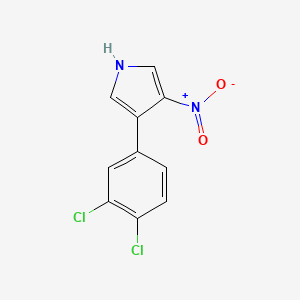 3-(3,4-dichlorophenyl)-4-nitro-1H-pyrrole