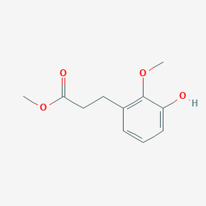 Methyl 3-(3-hydroxy-2-methoxyphenyl)propanoate