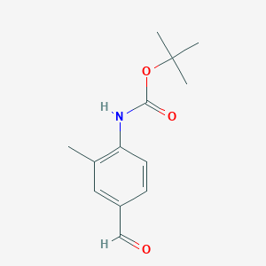 4-[[(1,1-Dimethylethoxy)carbonyl]amino]-3-methylbenzaldehyde