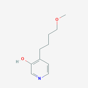 4-(4-Methoxy-butyl)pyridin-3-ol