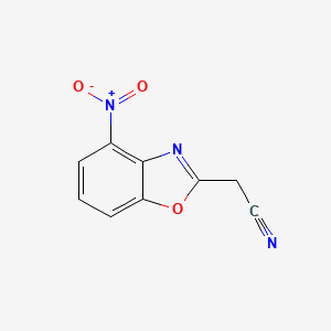 4-Nitro-2-benzoxazoleacetonitrile