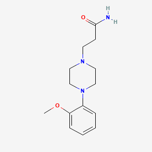 3-[4-(2-Methoxyphenyl)piperazin-1-yl]propionamide