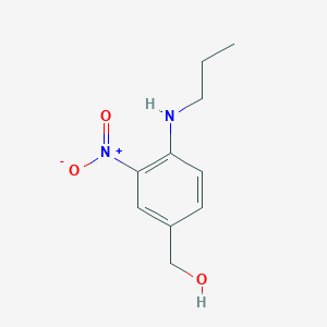 [3-Nitro-4-(propylamino)phenyl]methan-1-ol