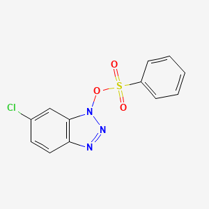 1-Benzenesulfonyloxy-6-chloro-1,2,3-benzotriazole