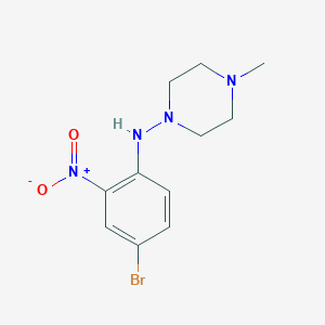 (4-Bromo-2-nitro-phenyl)-(4-methyl-piperazin-1-yl)-amine
