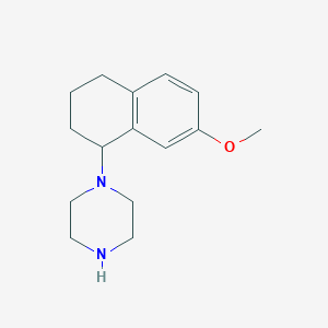 (7-Methoxytetralin-1-yl)piperazine