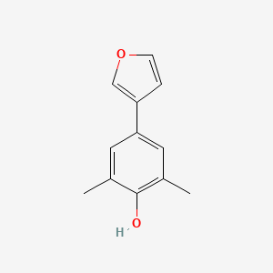 4-(Furan-3-yl)-2,6-dimethylphenol