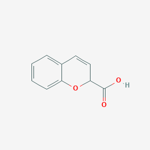 molecular formula C10H8O3 B8395473 Benzopyran carboxylic acid 