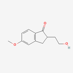 2-(2-Hydroxyethyl)-5-methoxy-1-indanone