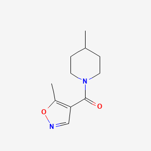 4-Methyl-1-(5-methyl-4-isoxazolylcarbonyl)-piperidine