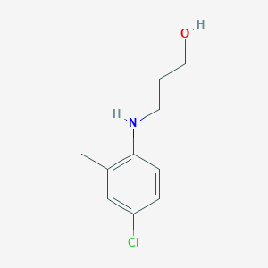 1-(4-Chloro-2-methyl-phenyl)amino-3-hydroxy-propane