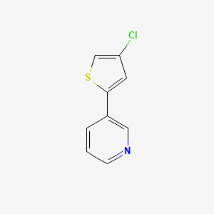 3-(4-Chloro-thiophen-2-yl)-pyridine