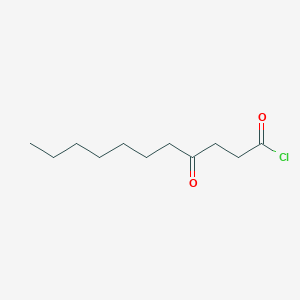 molecular formula C11H19ClO2 B8395991 4-Oxo-undecanoyl Chloride 