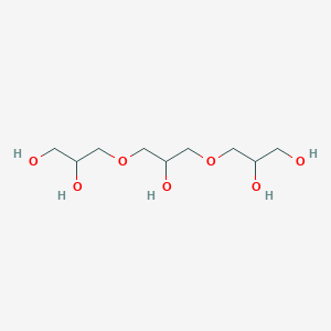 molecular formula C9H20O7 B008396 甘油三酯 CAS No. 56090-54-1