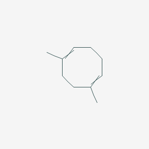 molecular formula C10H16 B8396006 1,6-Dimethyl-1,5-cyclooctadiene 
