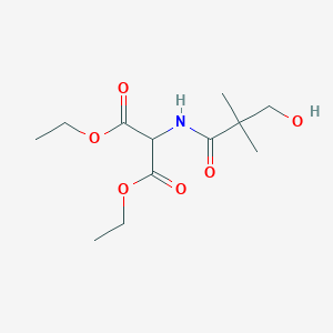 Diethyl N(beta-hydroxypivaloyl)aminomalonate