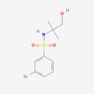 3-Bromo-N-(2-hydroxy-1,1-dimethyl-ethyl)-benzenesulfonamide