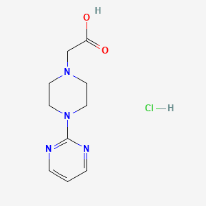 2-(4-(Pyrimidin-2-yl)piperazin-1-yl)acetic acid hydrochloride