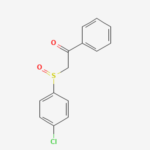 4-Chloro-2-(phenylsulfinyl)acetophenone