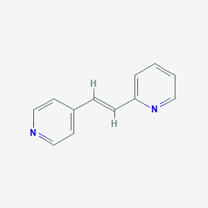 molecular formula C12H10N2 B083962 trans-1-(2-Pyridyl)-2-(4-pyridyl)ethylene CAS No. 14802-41-6