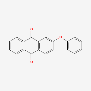 molecular formula C20H12O3 B8396209 2-Phenoxyanthracene-9,10-dione CAS No. 17613-71-7