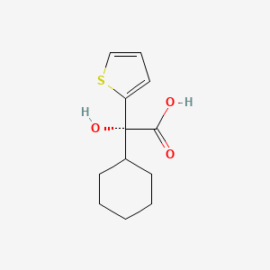 (S)-Cyclohexyl-hydroxy-thiophen-2-yl-acetic acid