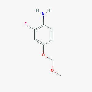 2-Fluoro-4-(methoxymethoxy)aniline