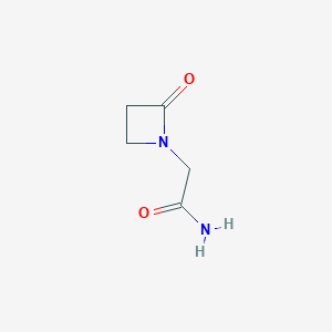 alpha-(2-Oxo-1-azetidinyl)acetamide