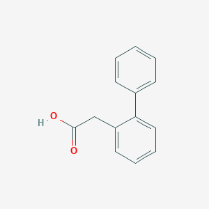 molecular formula C14H12O2 B083965 2-([1,1'-联苯]-2-基)乙酸 CAS No. 14676-52-9
