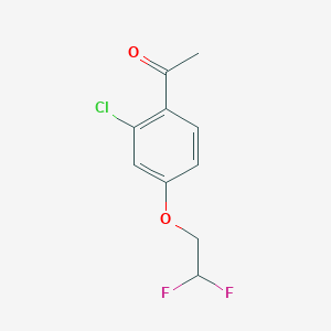 1-(2-Chloro-4-(2,2-difluoroethoxy)phenyl)ethanone