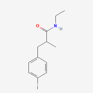 N-Ethyl-3-(4-iodo-phenyl)-2-methyl-propionamide