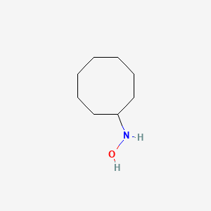 molecular formula C8H17NO B8396809 Cyclooctyl hydroxylamine 